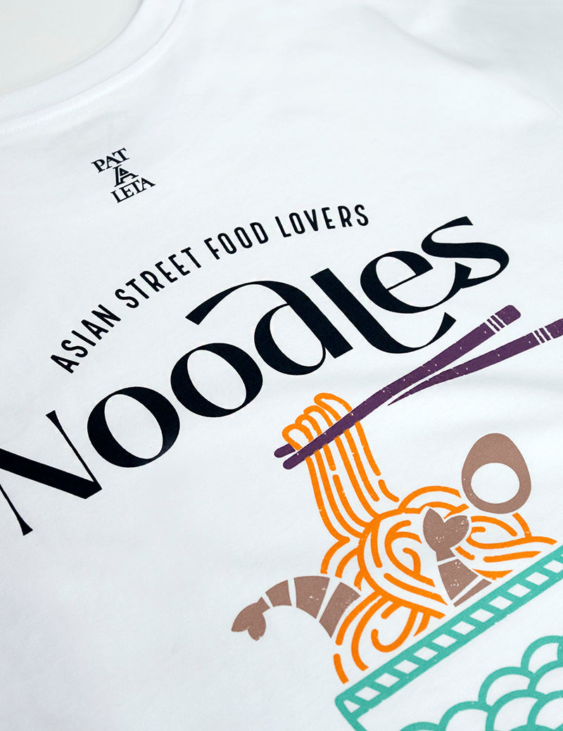 camiseta de noodles