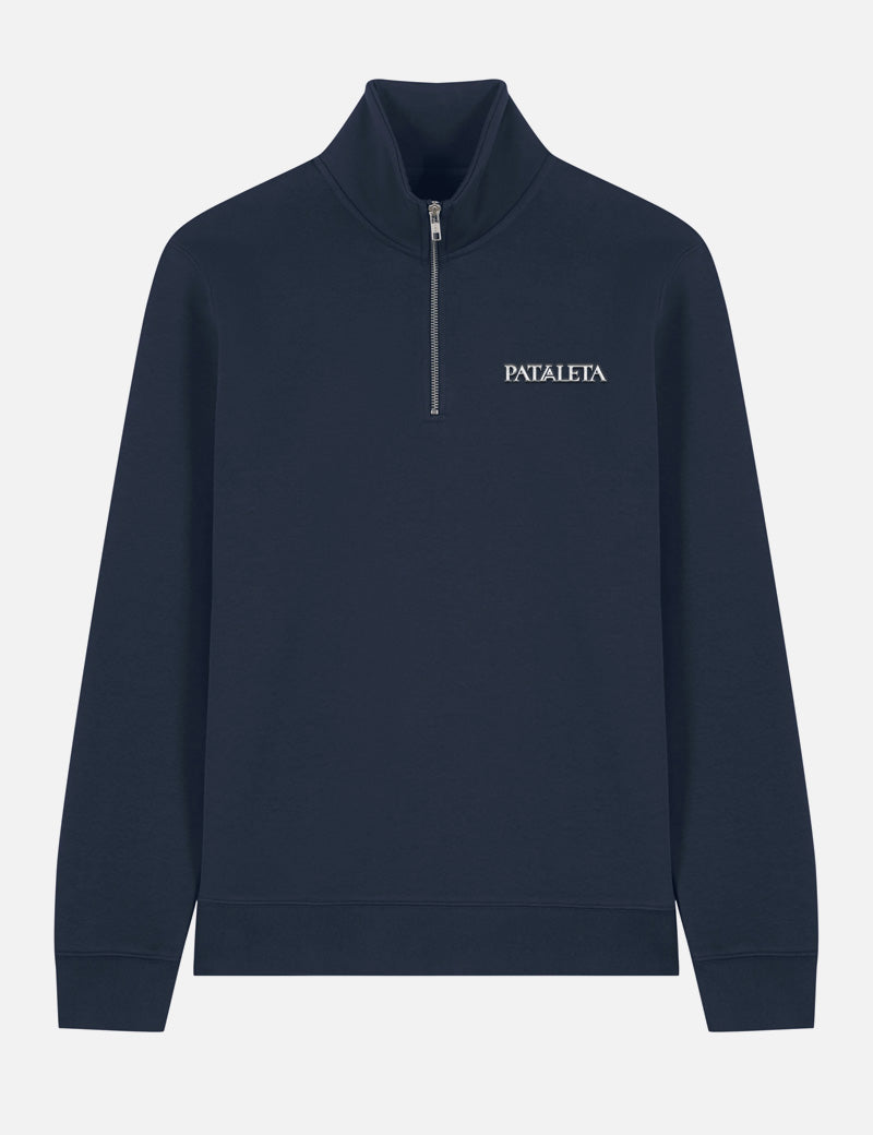 SUDADERA CREMALLERA CUELLO WIC | NAVY