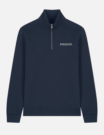 SUDADERA CREMALLERA CUELLO WIC | NAVY