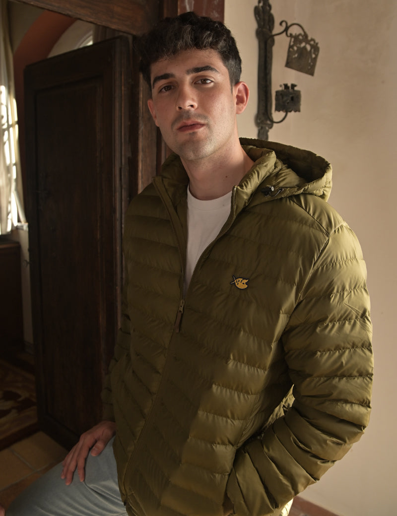 Chaquetón Acolchado "BRITISH KHAKI"